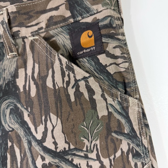 NWOT Vintage Carhartt WU345 Camo Double Knee Hunting Pants 32 X 32 - Picture 8 of 13